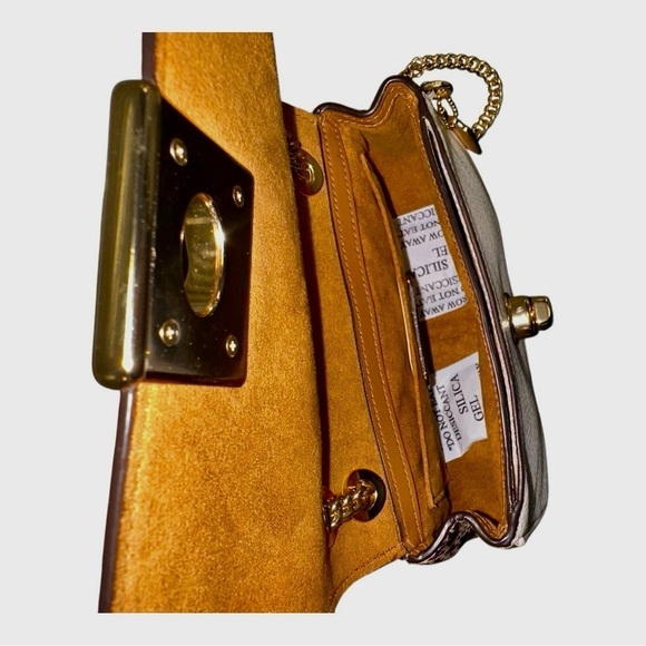 Coach Mini Cassidy Leather Snake Embossed Crossbody New With Tags - Picture 8 of 11